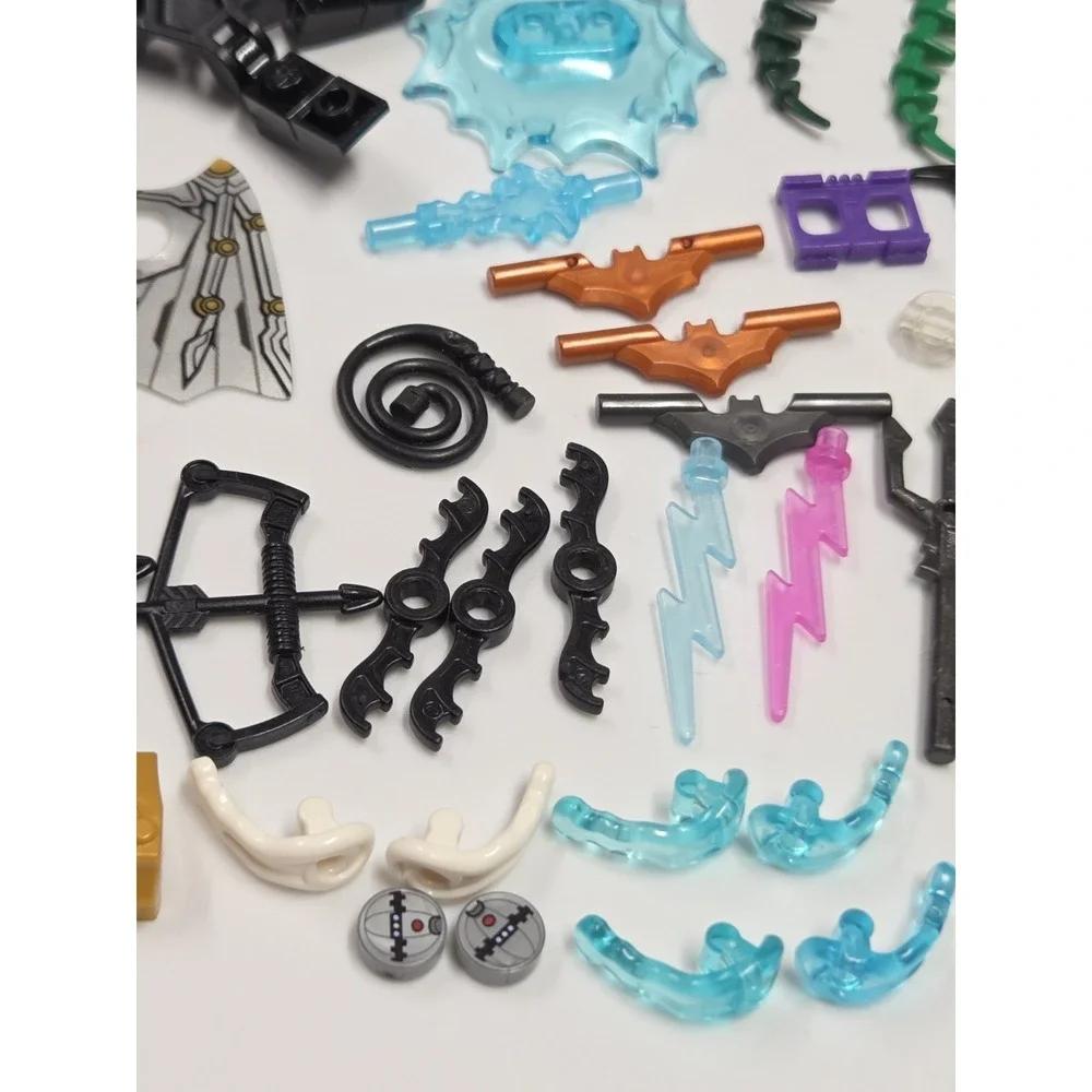 LEGO Super Heroes Minifigure Accessories Lot Batman Spider-Man Avengers Genuine